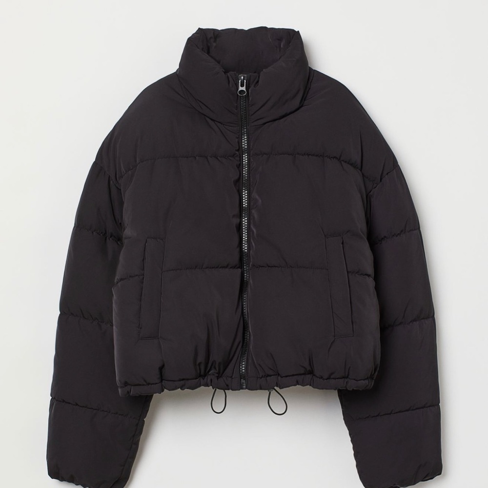Cropped Puffer Jacket - image 1